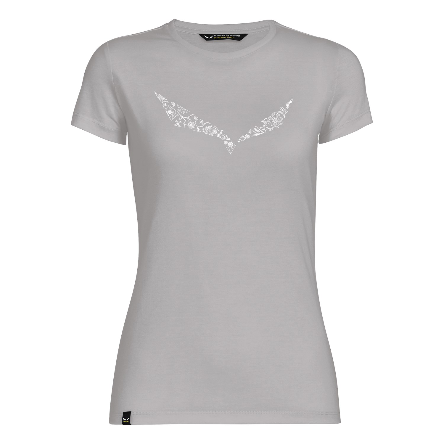 Camisetas Salewa Solidlogo Dri-Release® Mujer Grises Mexico (AK7810365)